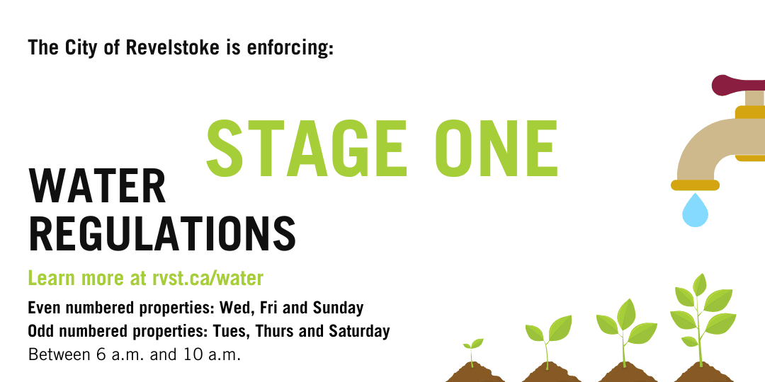 Stage 1 Water Regulations for Revelstoke