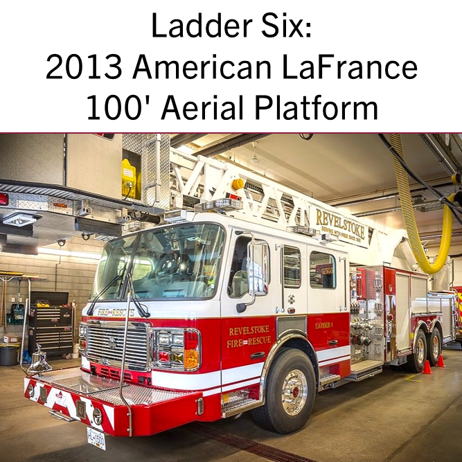 Ladder Six - 2013 American LaFrance 100-Foot Aerial Platform
