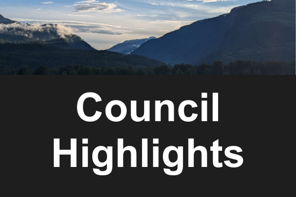 Council Highlights Page
