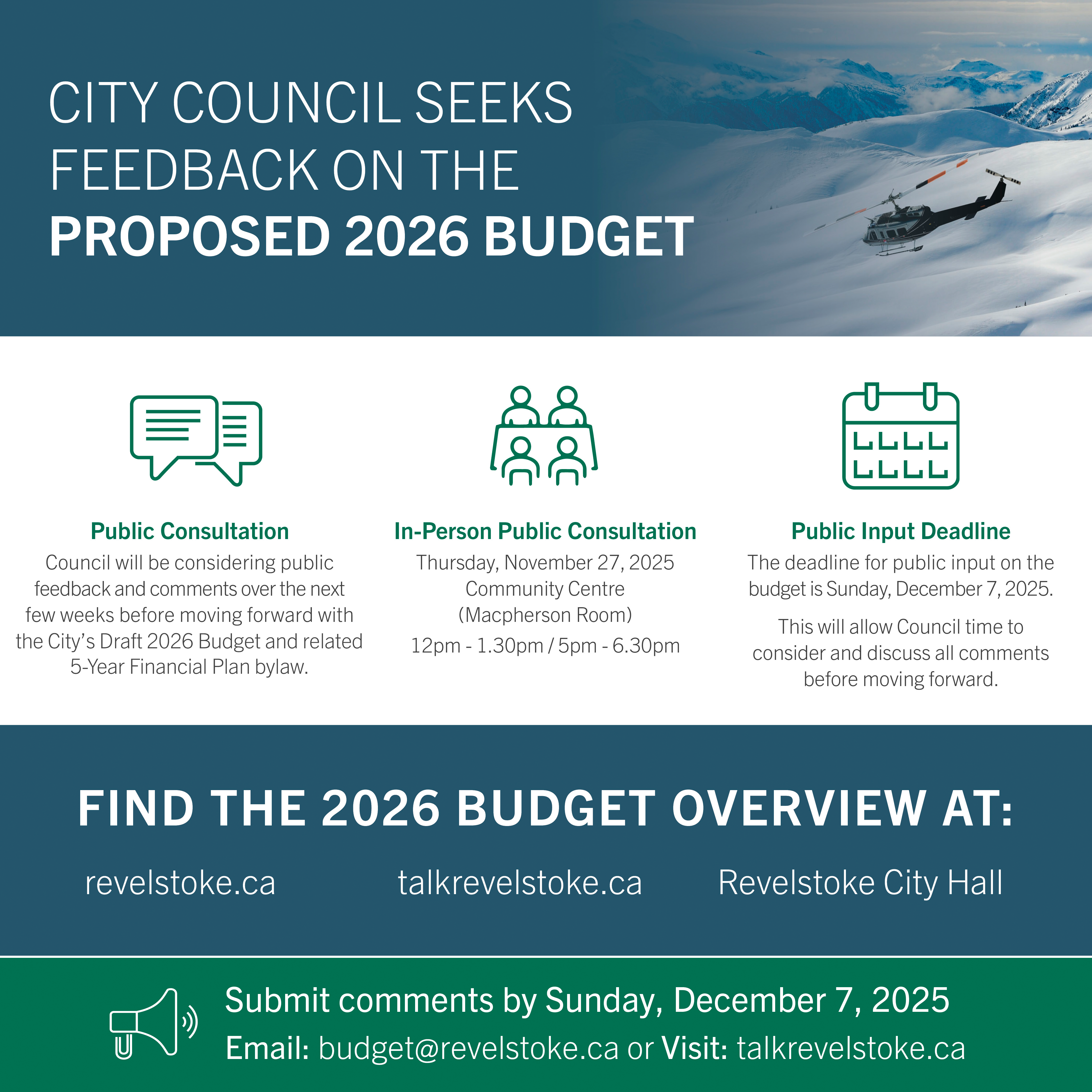 COR_2026 Draft Budget Engagement