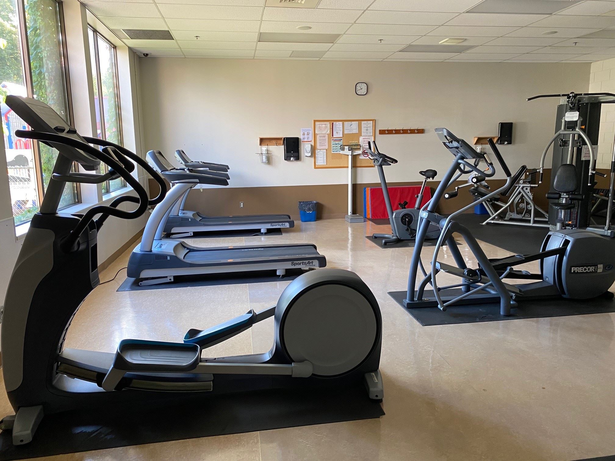 Fitness Machines at the Revelstoke Fitness Centre